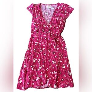 Pink Flowered Dress